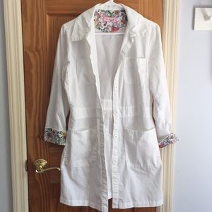 koi Kathy Peterson medical coat